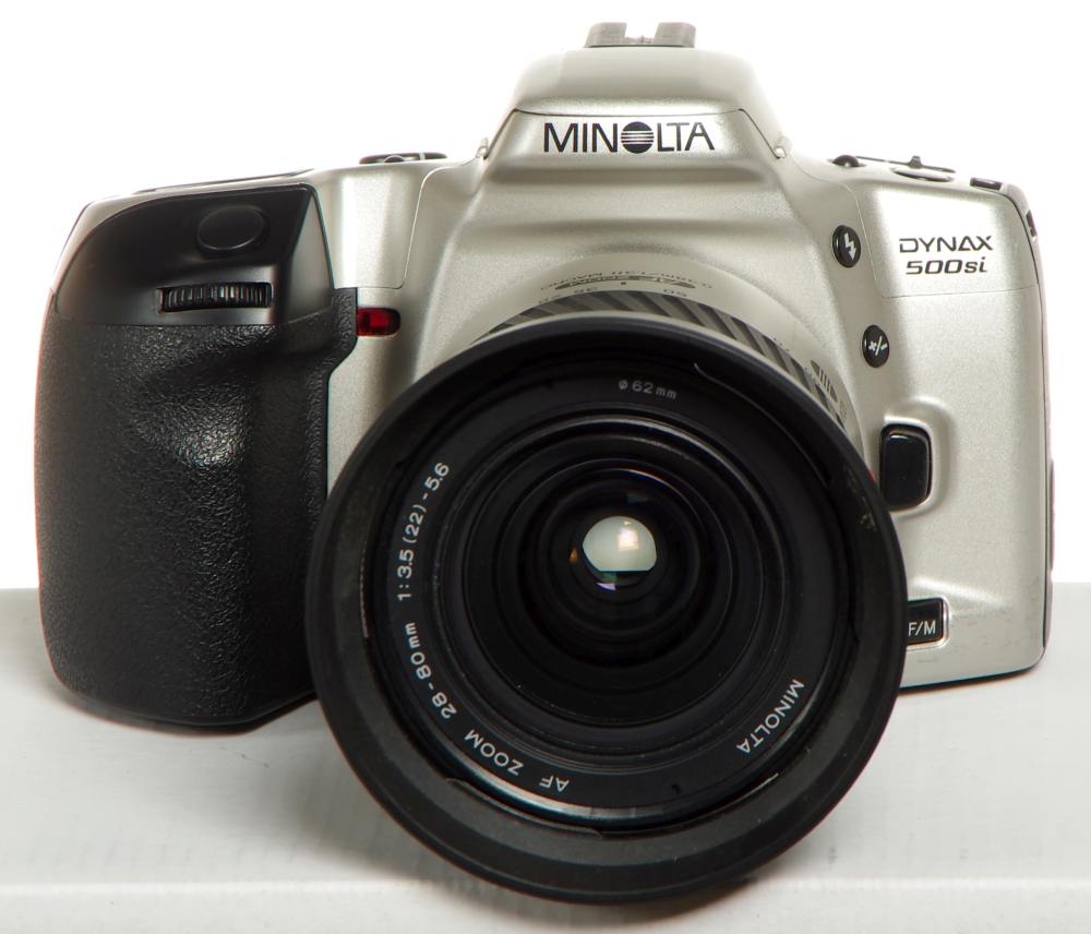 Minolta Dynax 500si Kit 28-80mm silber *gebraucht*