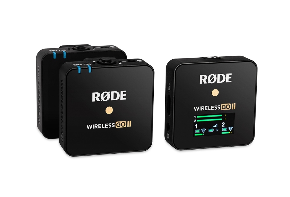 Rode Wireless GO II Kompaktes drahtloses Mikrofonsystem