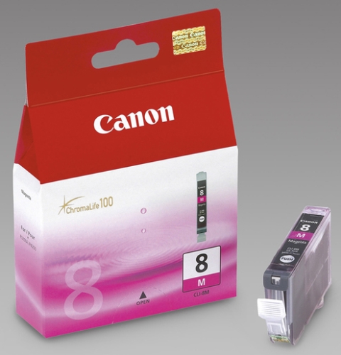 Canon CLI-8m magenta 13ml Tinte f. PIXMA *Restbestand*