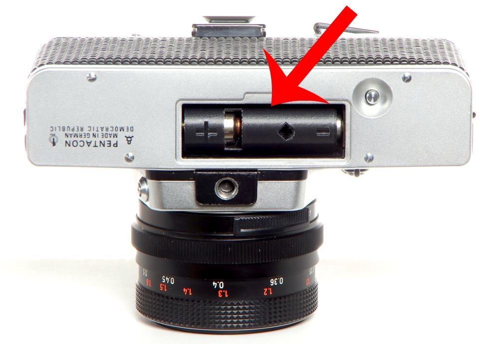 Alkaline Batterieadapter (3xLR44 a 1,5V) = 4,5V PX21 für Praktica