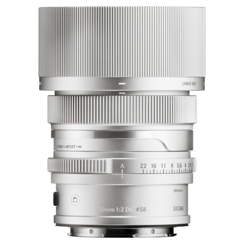 Sigma 50mm i-Serie in Silber