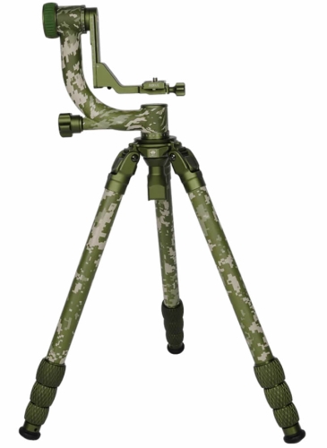 SIRUI CT-3204 Camouflage Carbondreibein mit CH-20 Gimbalkopf