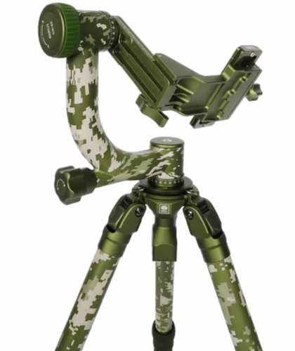 SIRUI CT-3204 Camouflage Carbondreibein mit CH-20 Gimbalkopf